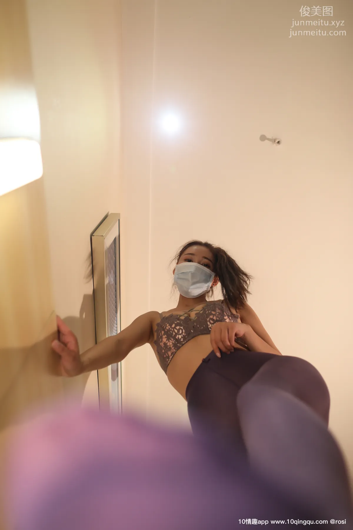 [ROSI写真]口罩系列 2019.04.01 KZ.1023 page 19