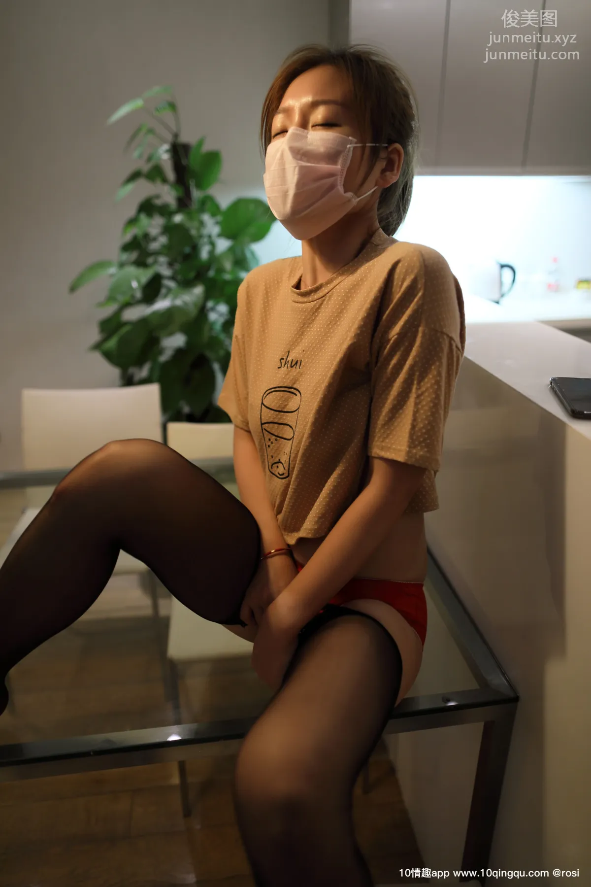 [ROSI写真]口罩系列 2019.04.10 KZ.1032 page 30