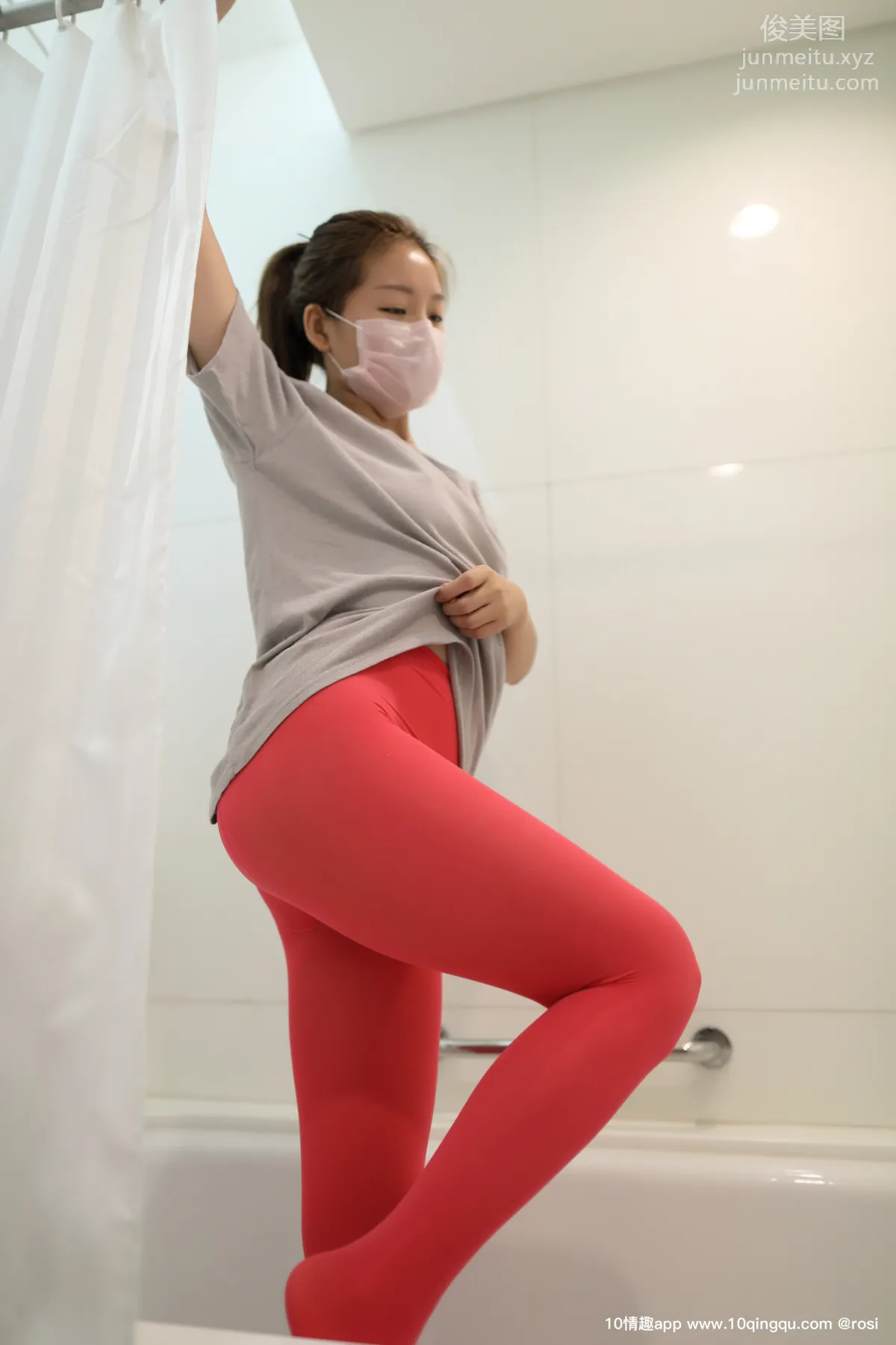 [ROSI写真]口罩系列 2019.04.16 KZ.1038 page 19