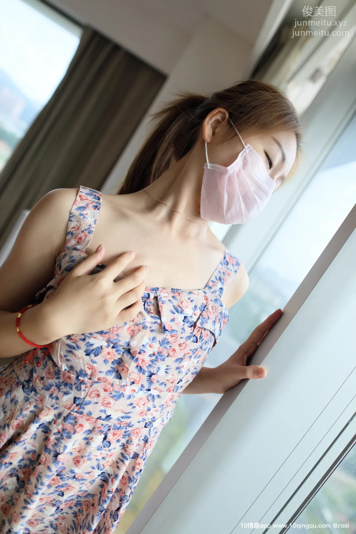 [ROSI写真]口罩系列 2019.04.20 KZ.1042 page 9