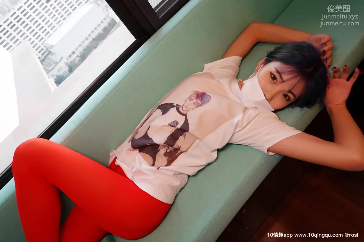 [ROSI写真]口罩系列 2019.05.01 KZ.1053 page 6