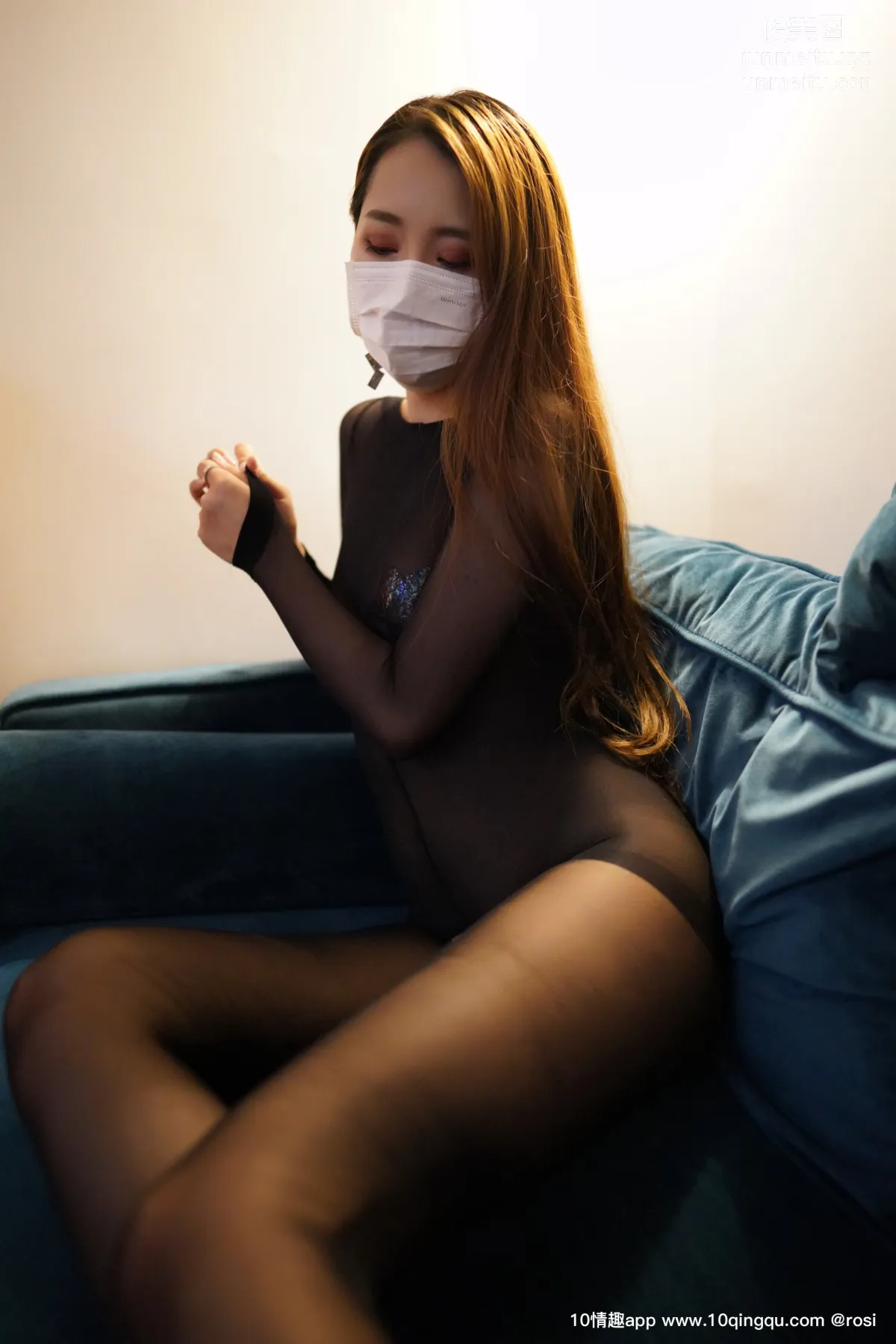 [ROSI写真]口罩系列 2019.05.04 KZ.1056 page 4