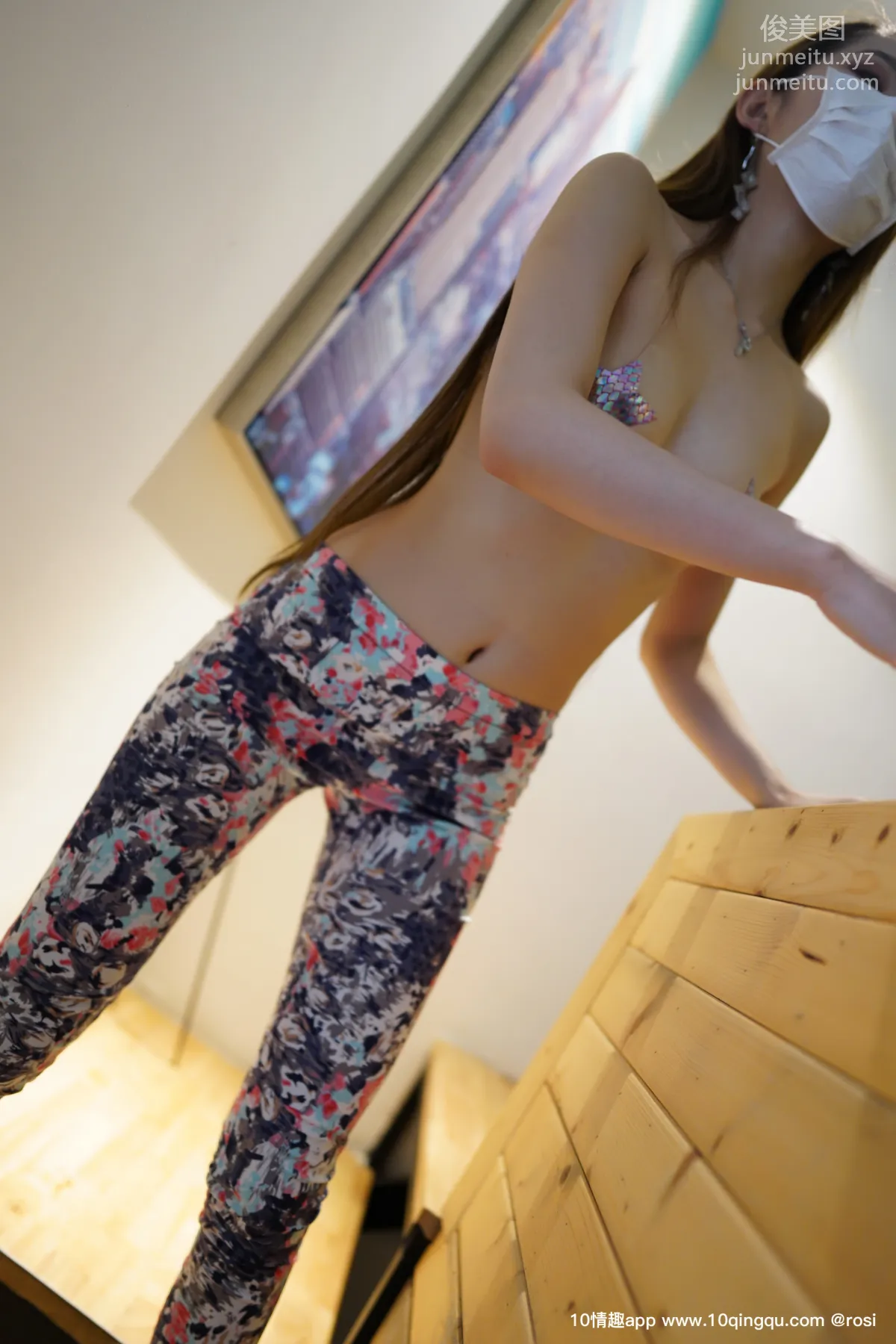 [ROSI写真]口罩系列 2019.05.07 KZ.1059 page 15