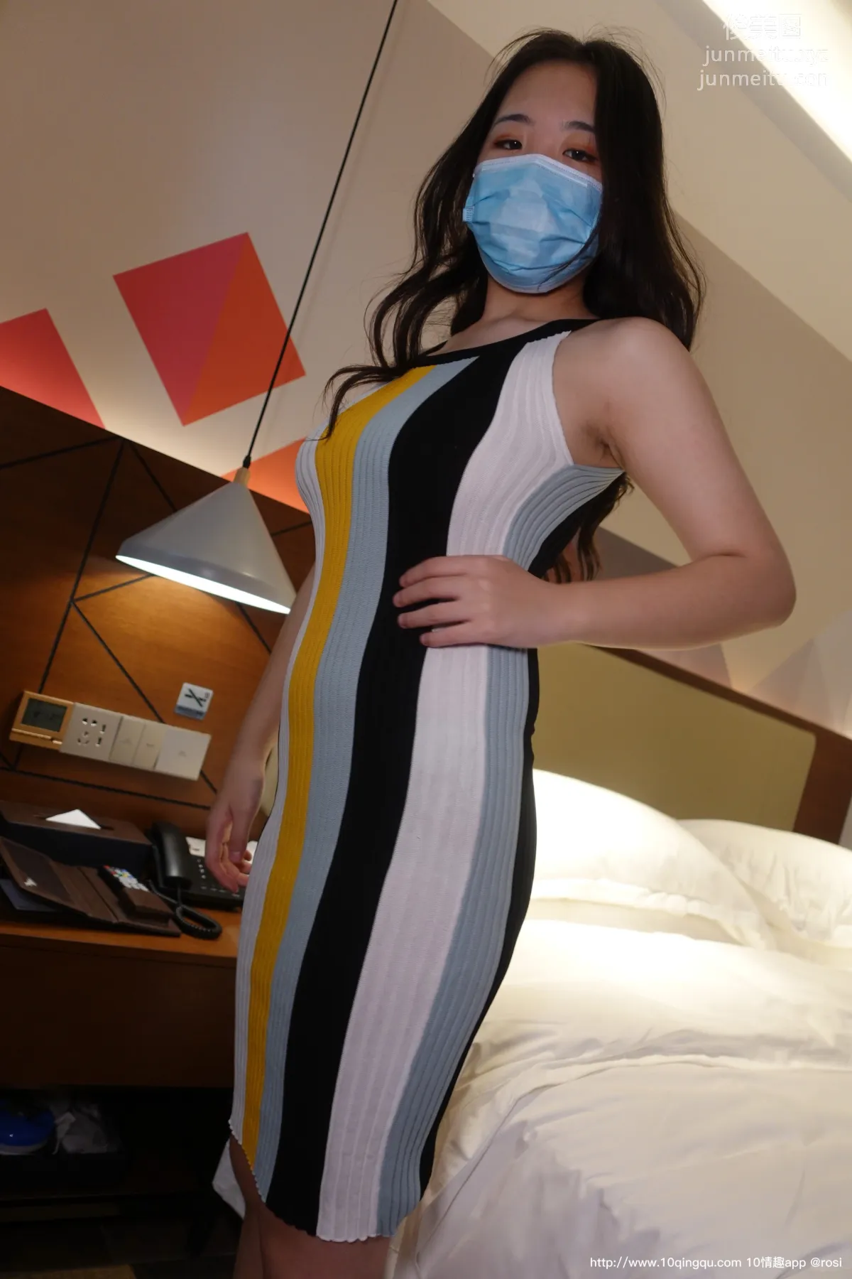 [ROSI写真] 口罩系列 2020.08.15 NO.1525 page 4