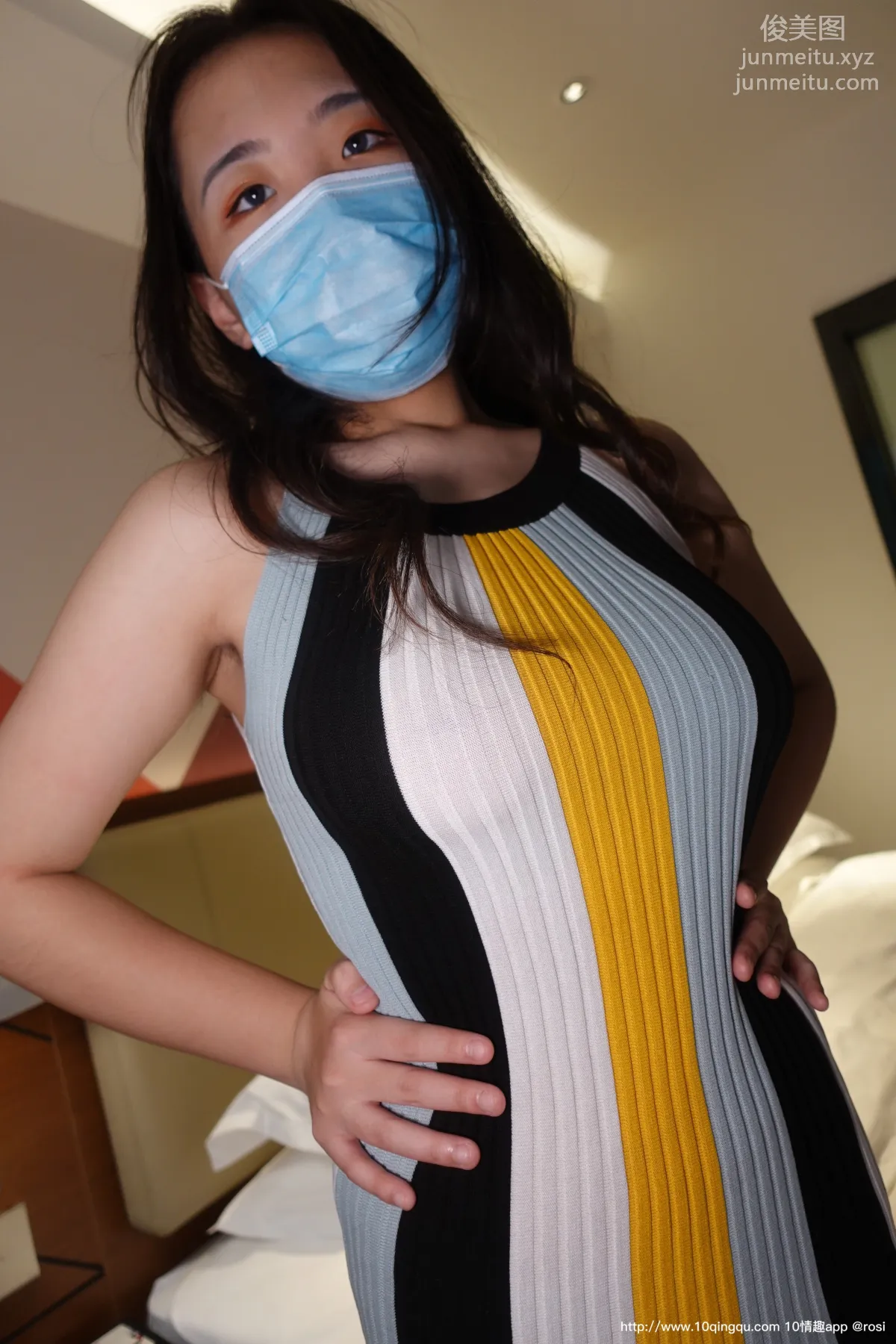 [ROSI写真] 口罩系列 2020.08.15 NO.1525 page 12