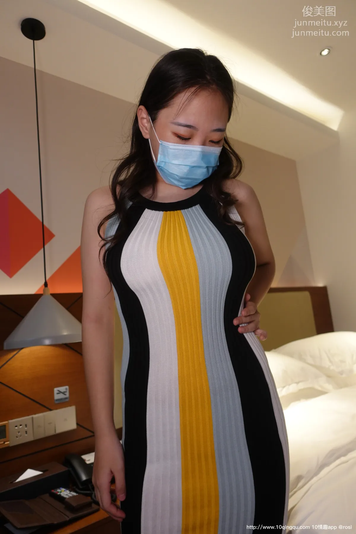 [ROSI写真] 口罩系列 2020.08.15 NO.1525 page 14