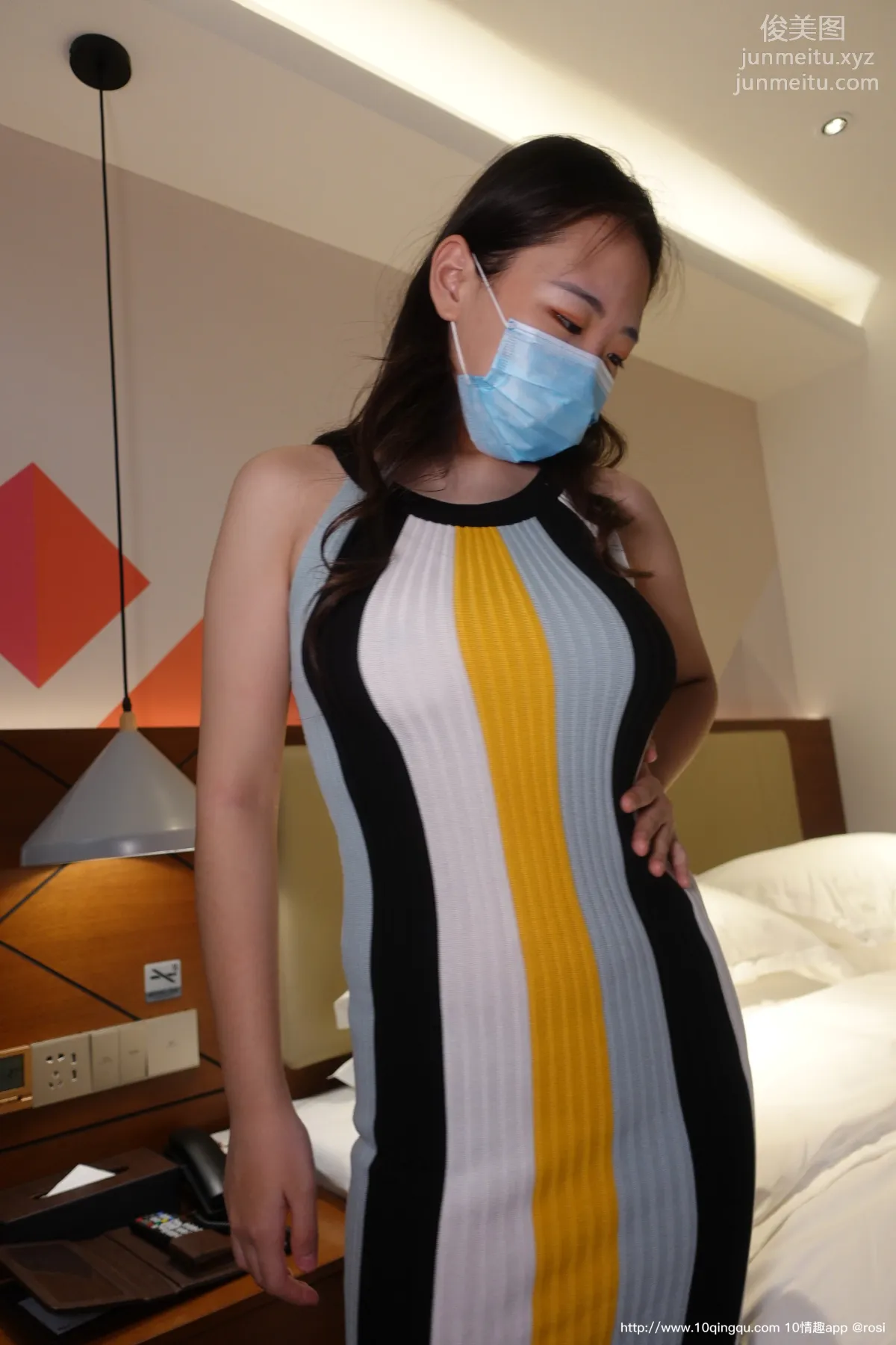 [ROSI写真] 口罩系列 2020.08.15 NO.1525 page 15