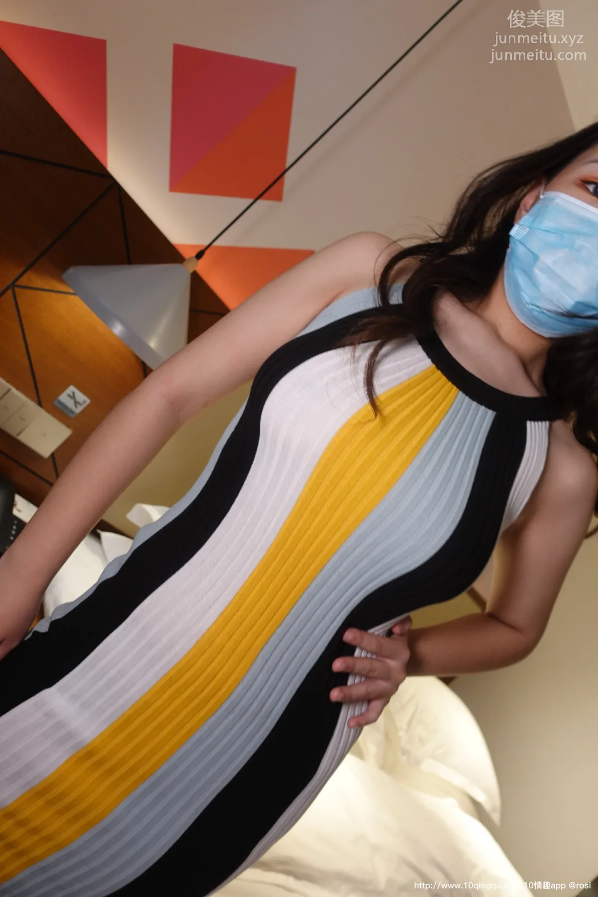 [ROSI写真] 口罩系列 2020.08.15 NO.1525 page 104