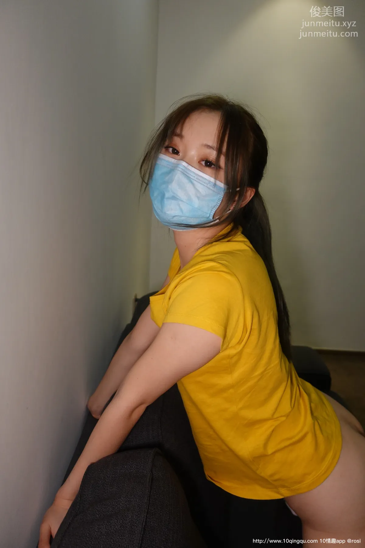 [ROSI写真] 口罩系列 2020.08.20 NO.1530 page 18