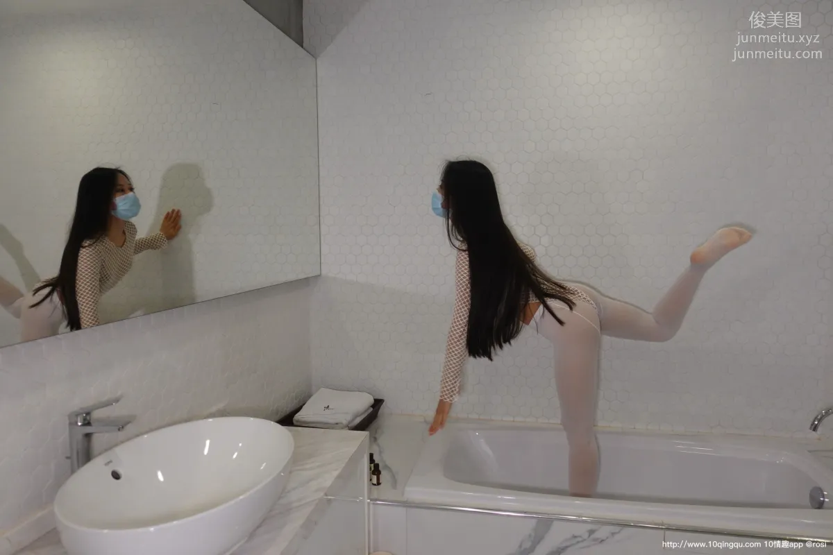 [ROSI写真] 口罩系列 2020.08.24 NO.1534 page 42