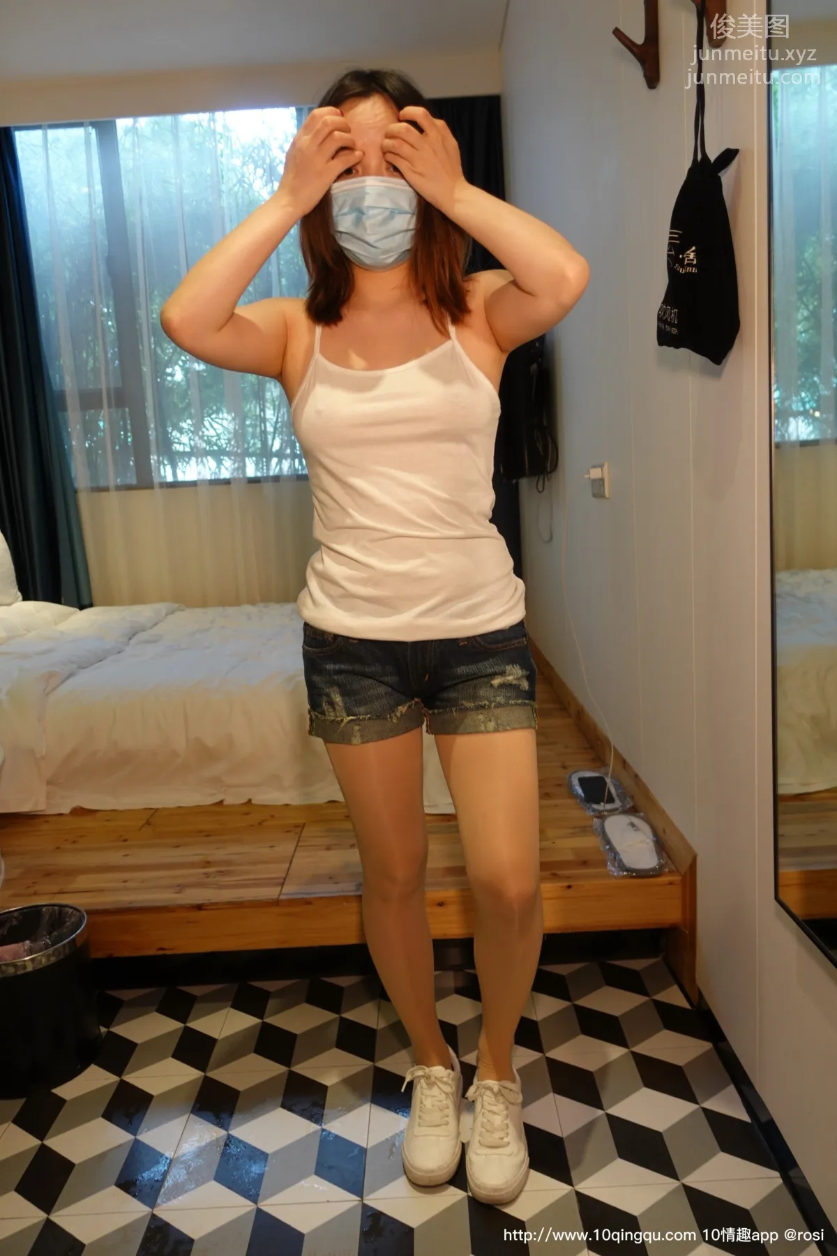 [ROSI写真]口罩系列 2020.07.25 NO.1504 page 3