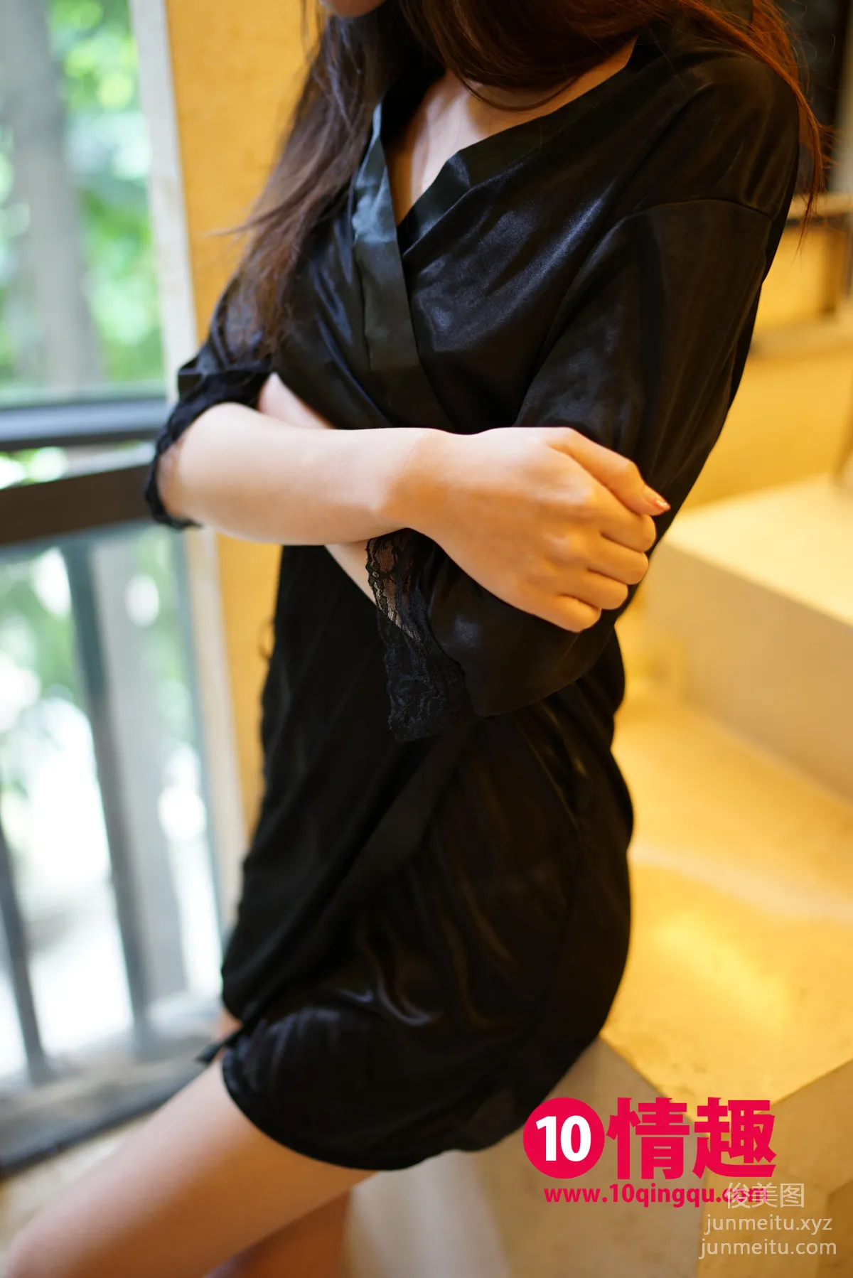 [ROSI10情趣] 2015.06.29 No.012 黑色蕾丝丁字裤 page 22