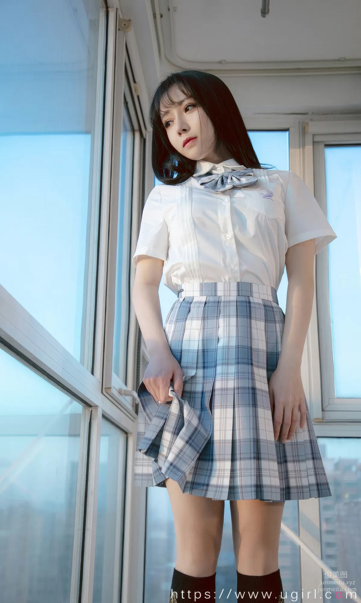 [Ugirls]爱尤物 No.2929 白亦ada 香色格子裙 [35P] page 6