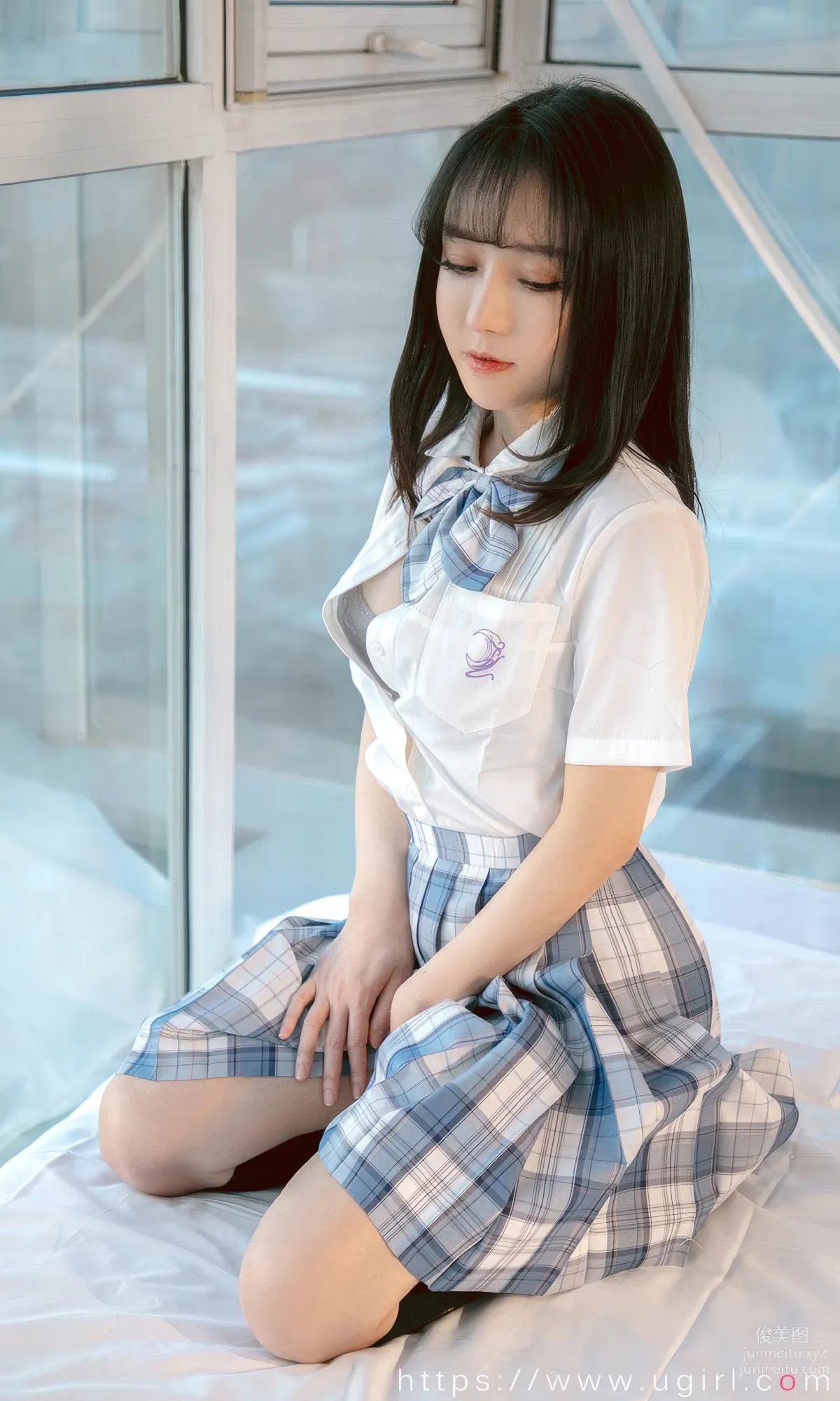 [Ugirls]爱尤物 No.2929 白亦ada 香色格子裙 [35P] page 7