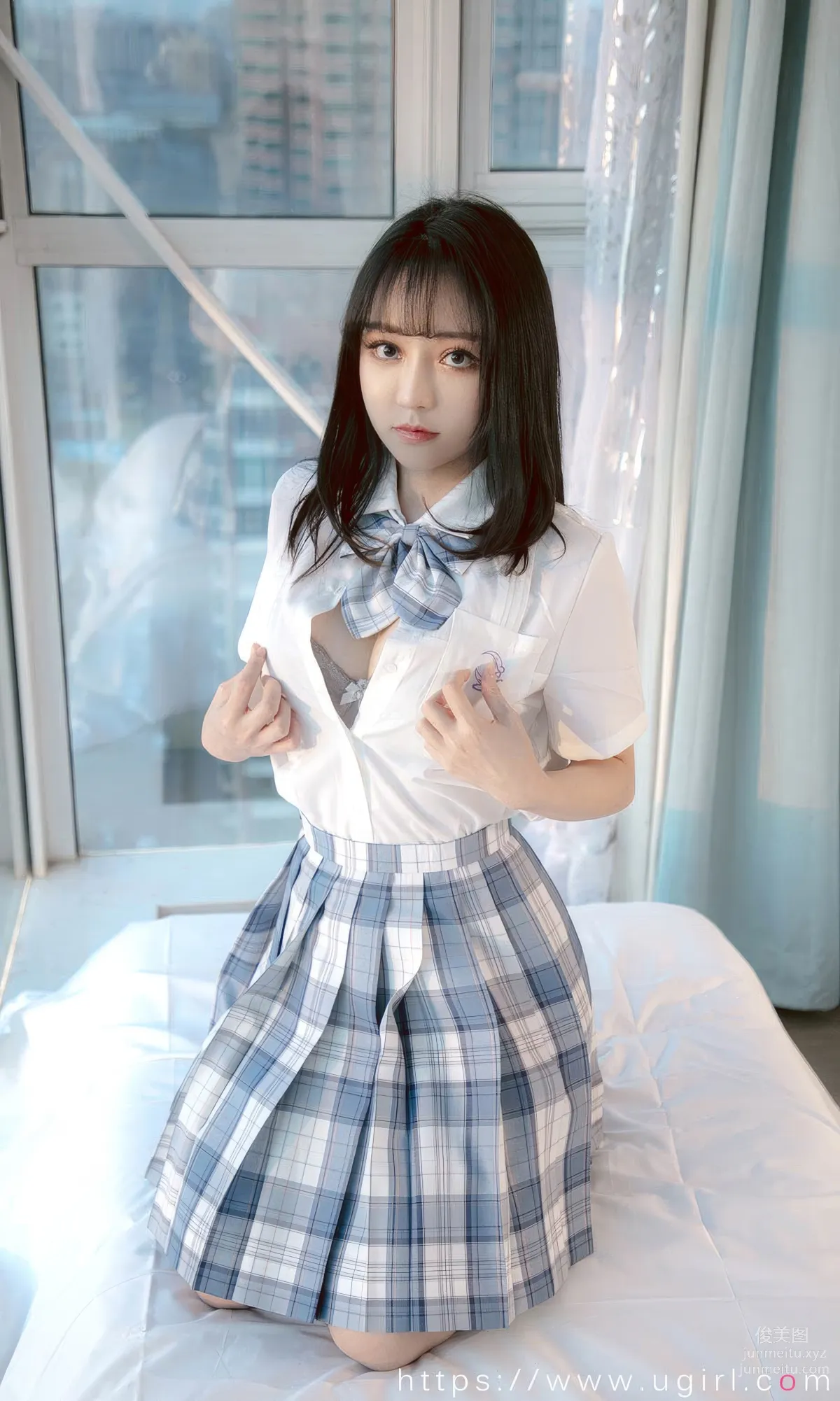 [Ugirls]爱尤物 No.2929 白亦ada 香色格子裙 [35P] page 11