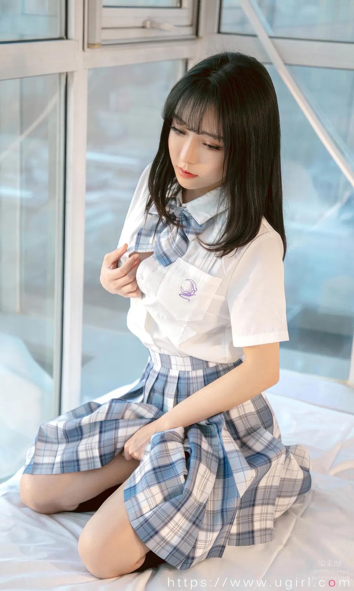 [Ugirls]爱尤物 No.2929 白亦ada 香色格子裙 [35P] page 19