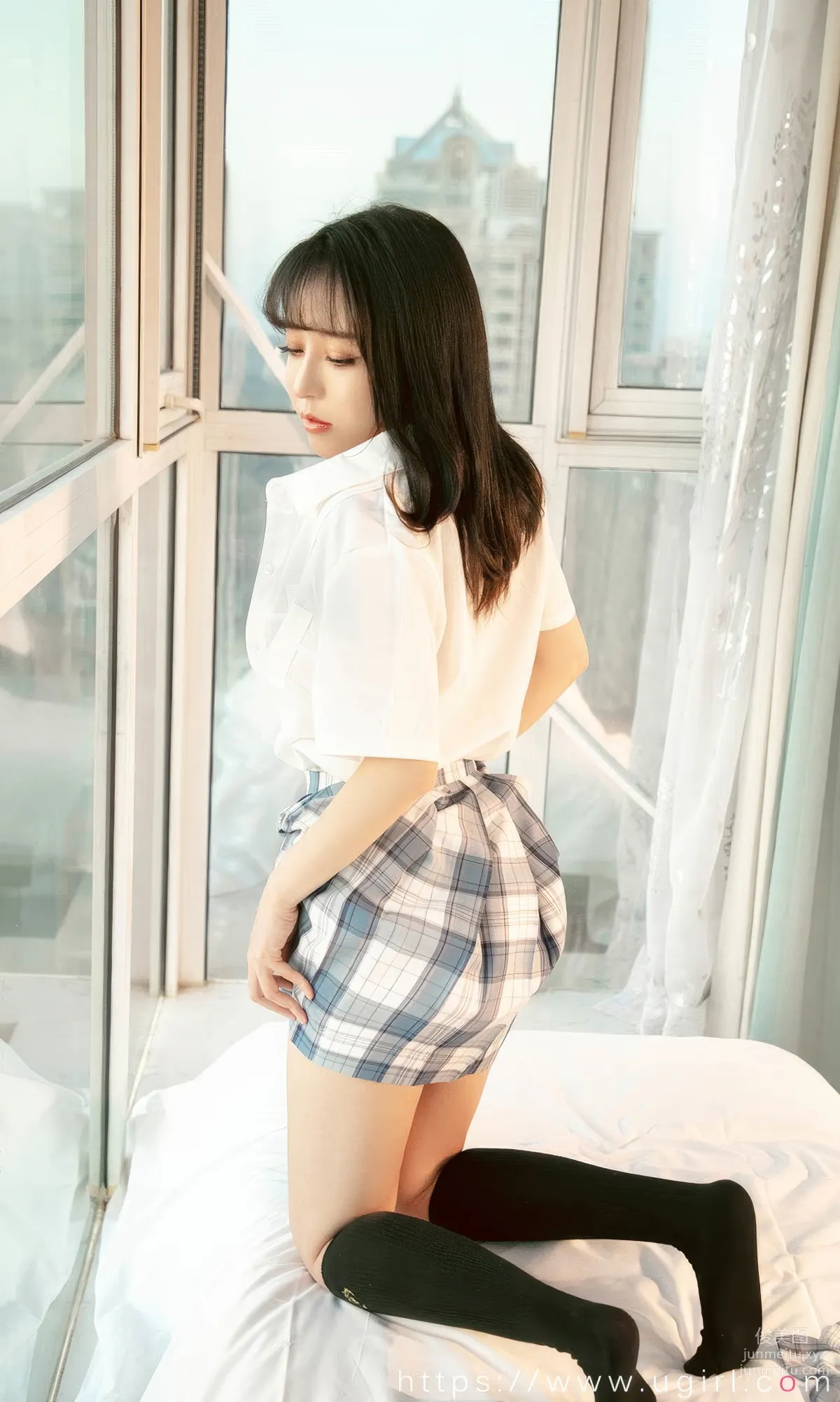 [Ugirls]爱尤物 No.2929 白亦ada 香色格子裙 [35P] page 23