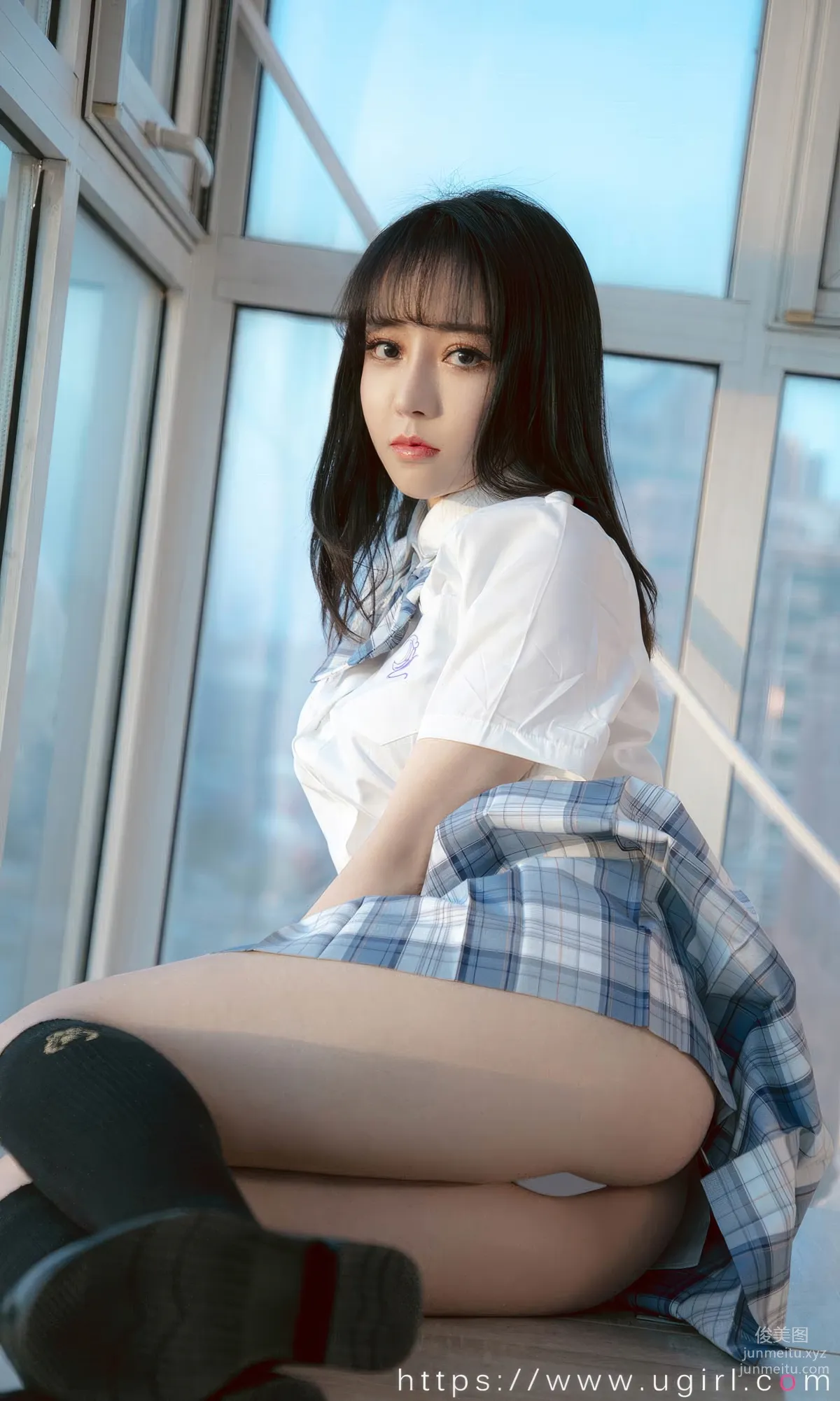 [Ugirls]爱尤物 No.2929 白亦ada 香色格子裙 [35P] page 25