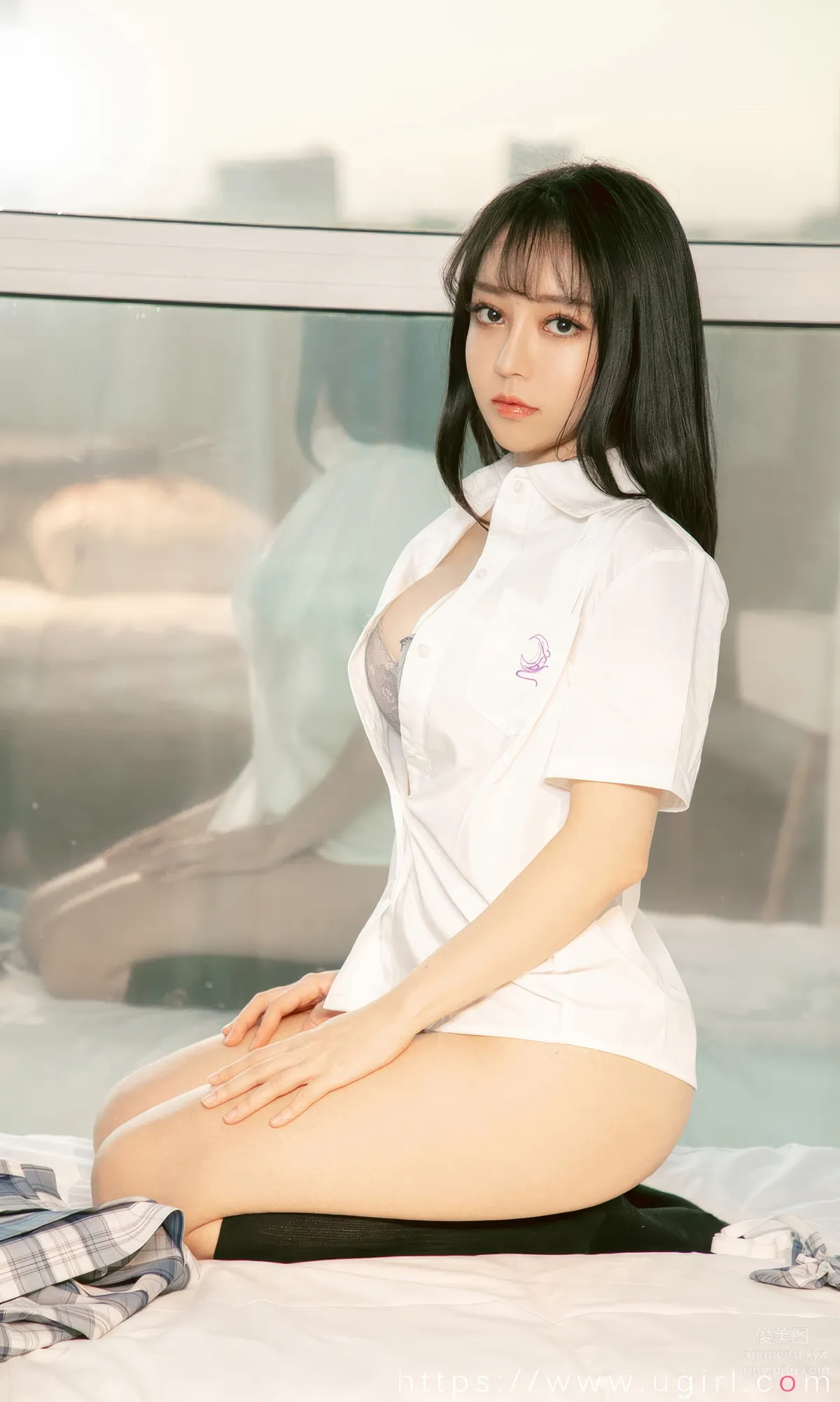 [Ugirls]爱尤物 No.2929 白亦ada 香色格子裙 [35P] page 26