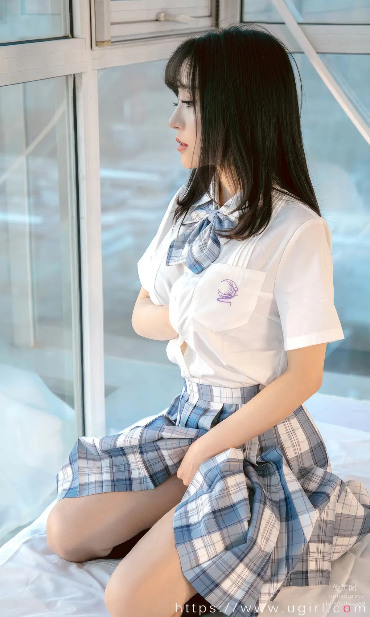 [Ugirls]爱尤物 No.2929 白亦ada 香色格子裙 [35P] page 27