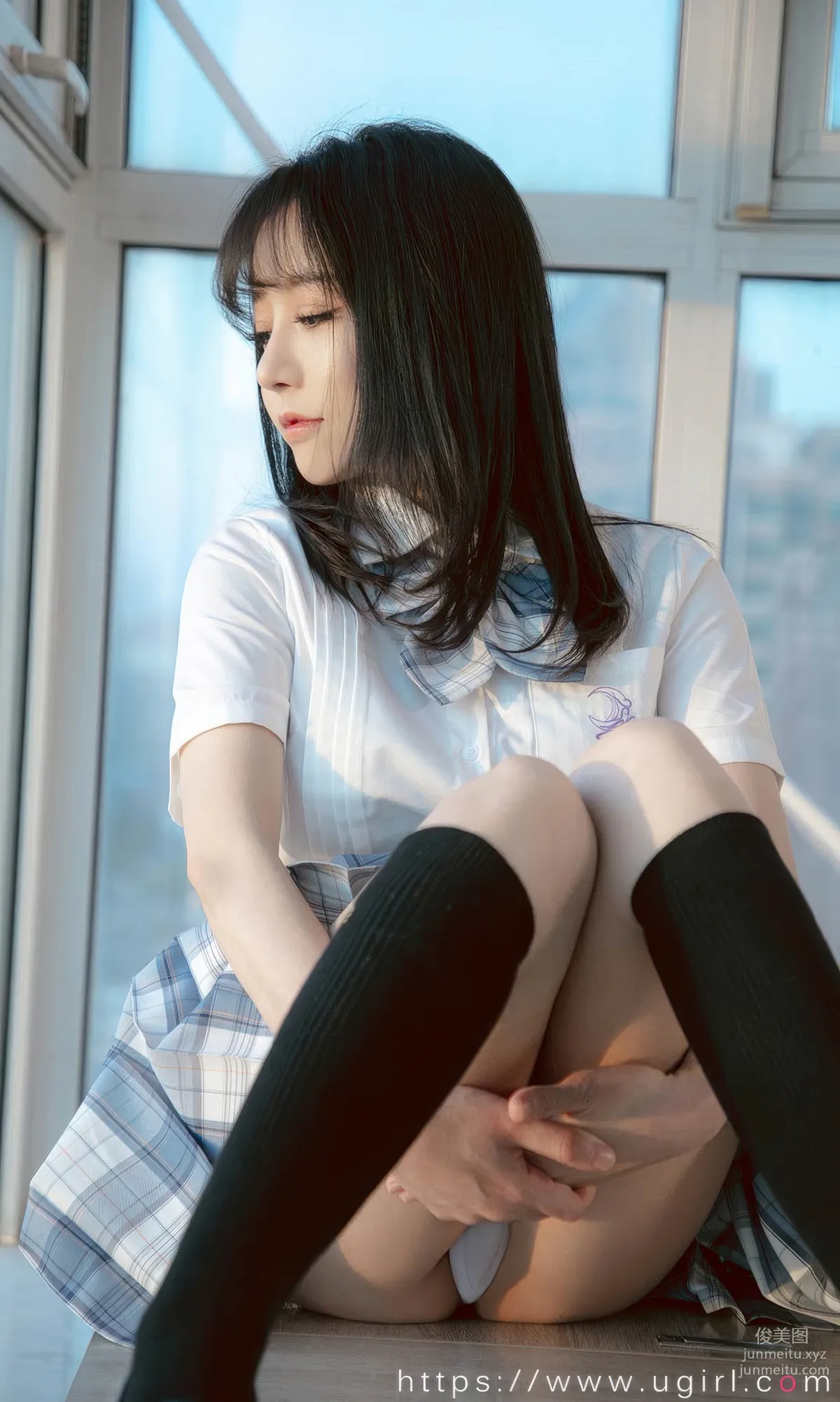 [Ugirls]爱尤物 No.2929 白亦ada 香色格子裙 [35P] page 36