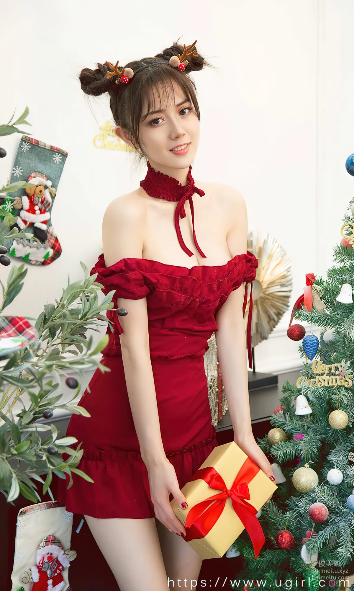 [爱尤物]2023 NO.2737 圣诞 唐小糖[35P] page 7