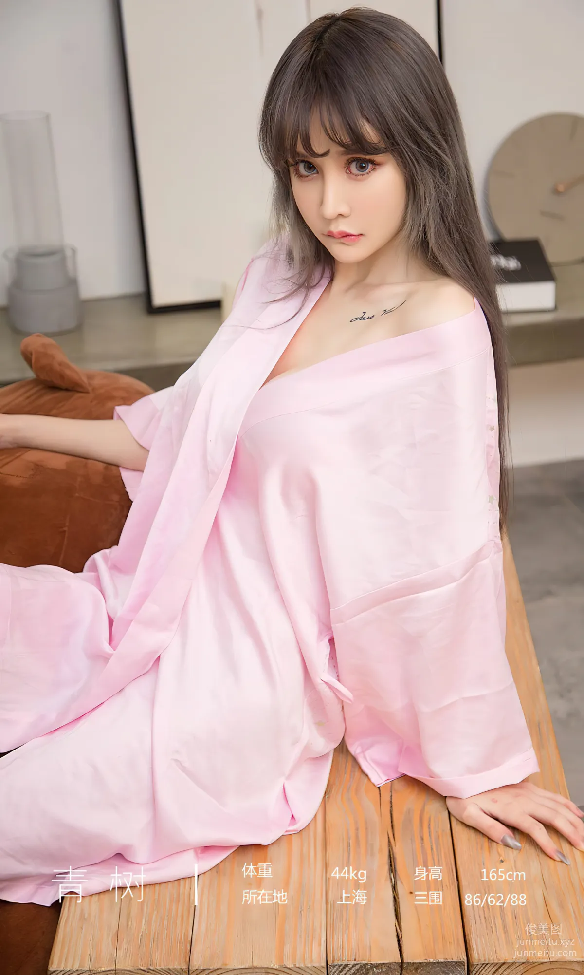 [爱尤物]2023 NO.2738 丝绸睡衣 青树[35P] page 4