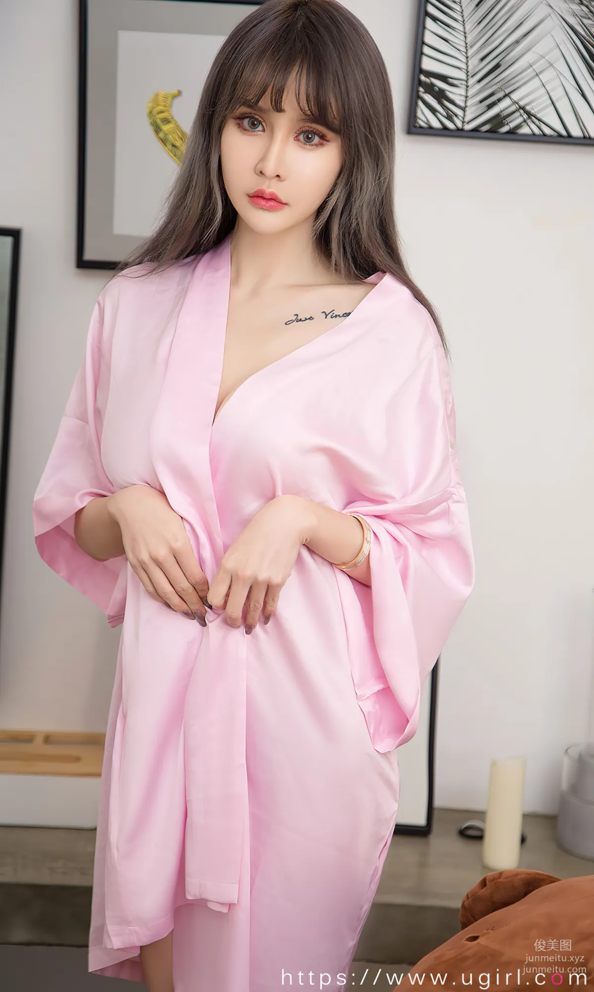 [爱尤物]2023 NO.2738 丝绸睡衣 青树[35P] page 6