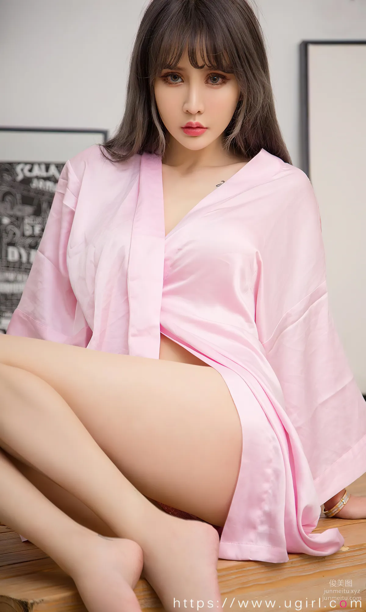 [爱尤物]2023 NO.2738 丝绸睡衣 青树[35P] page 9