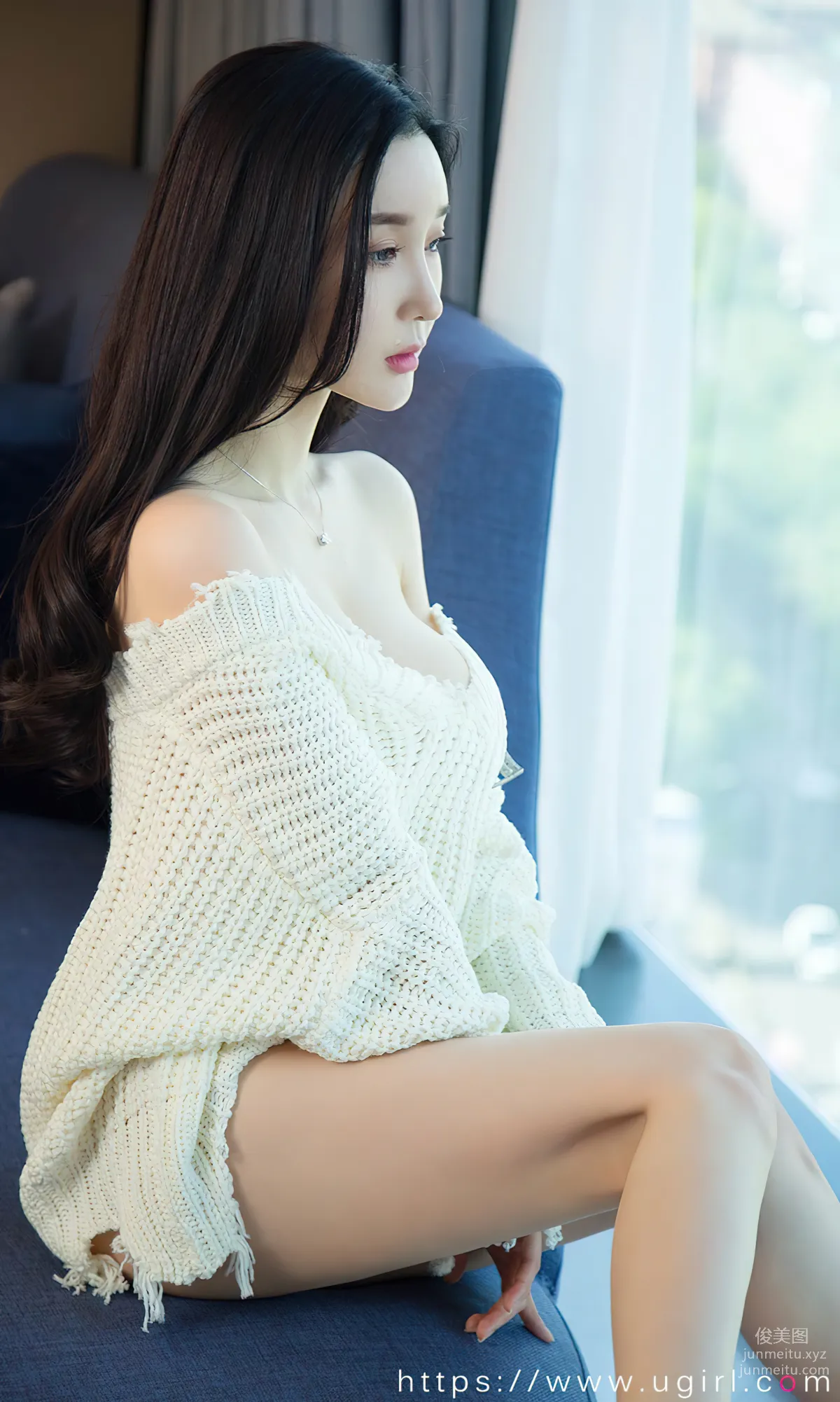 [爱尤物]2023 NO.2755 白色毛衣 夏美[35P] page 12