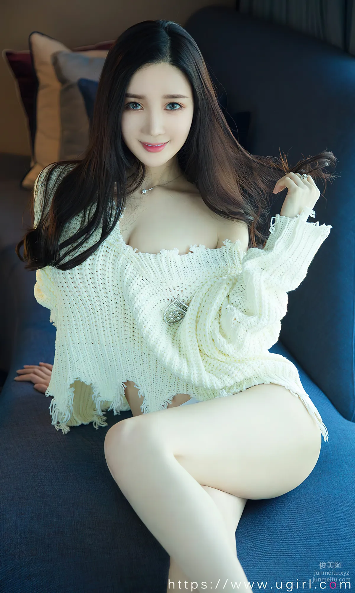 [爱尤物]2023 NO.2755 白色毛衣 夏美[35P] page 32