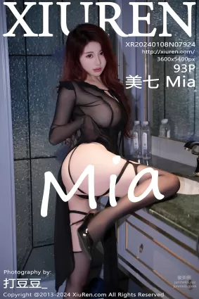 [Xiuren秀人网]2024.01.08 NO.7924 美七Mia