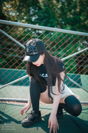 180.[DJAWA] Jenny – Classic Athletic Girl in Navy Blue[71P]