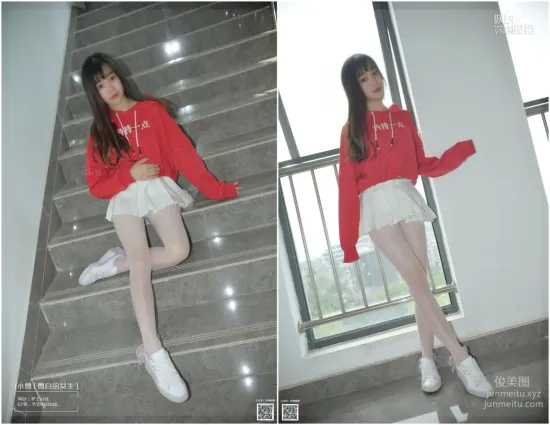 妖精视觉 NO.182 小雪 _ 雪白的女生 [63P]