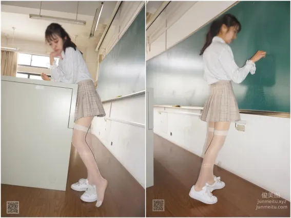 妖精視覺 NO.229 妖妖 格子裙 [54P]