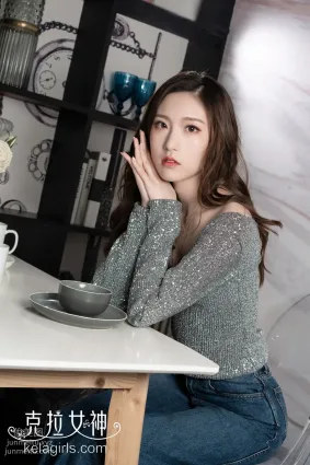 [KeLaGirls克拉女神] 2019.06.03《银装小翘臀》芊芊