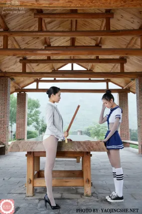 [FAIRY CLUB妖精社] 2020.09.16 T2032《辅导作业》可可&思文-极品无内丝T系列