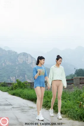 [FAIRY CLUB妖精社] 2020.11.18 T2040《郊游》可可&思文-极品无内丝T系列