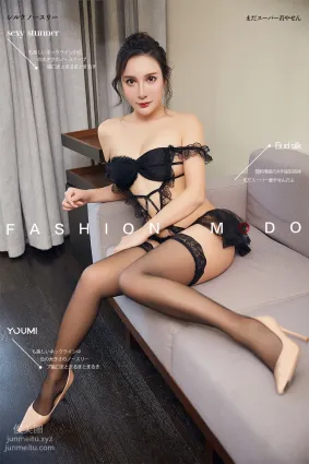 [YouMi尤蜜]2019.07.24 黑丝美熟妇 乔雅冰[46P]