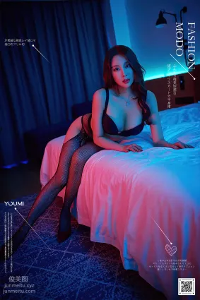 [YouMi尤蜜]2020.08.31 暗夜妖姬 筱慧[22P]