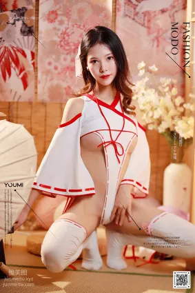 [YouMi尤蜜]2020.12.02 侍奉神明的少女 抖娘利世[30P]
