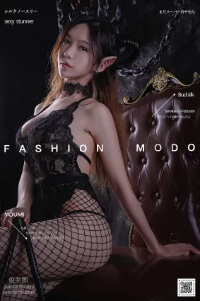 [YouMi尤蜜]2021.02.03 恶魔酒吧 抖娘利世[20P]
