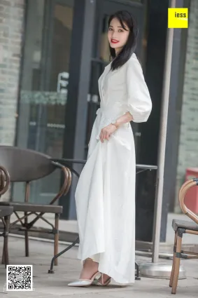 [IESS异思趣向] 2019.01.03 丝享家394：《烈焰红唇白长裙》姗姗 [84P]