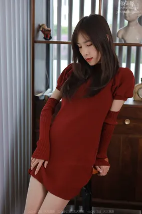 [IESS異思趣向]2022.03.17 絲享家1031：美子《新年紅底高跟》[96P]